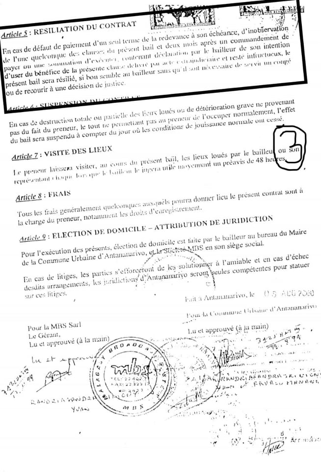 TANIN'NY CUA ANOSIPATRANA